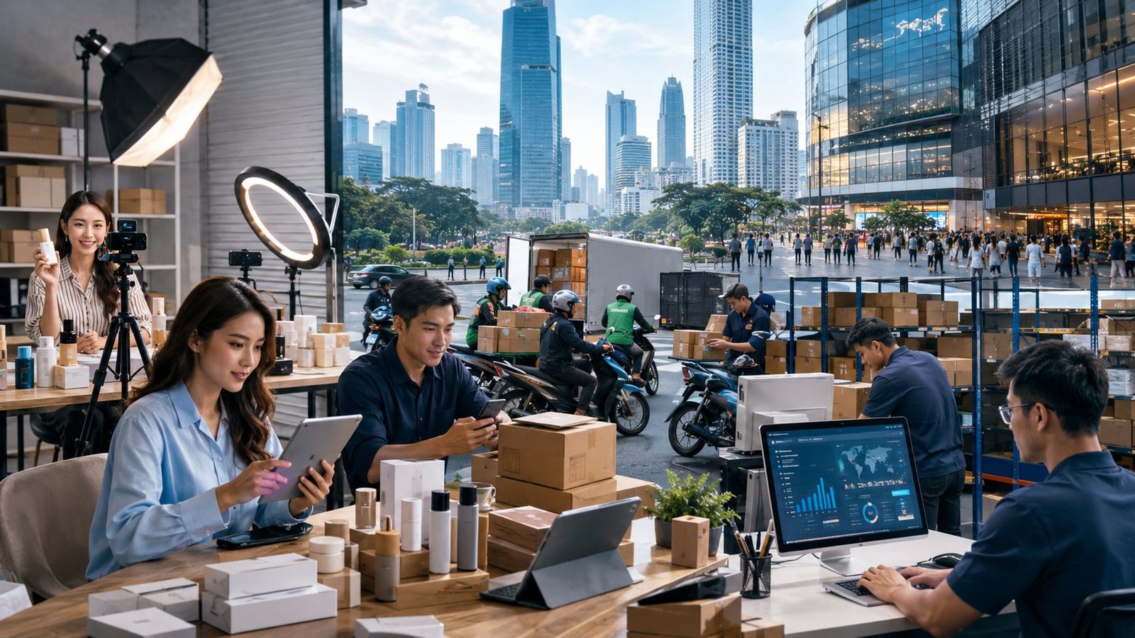 TikTok Shop+Tokopedia 融合:中国卖家入局印尼的新窗口